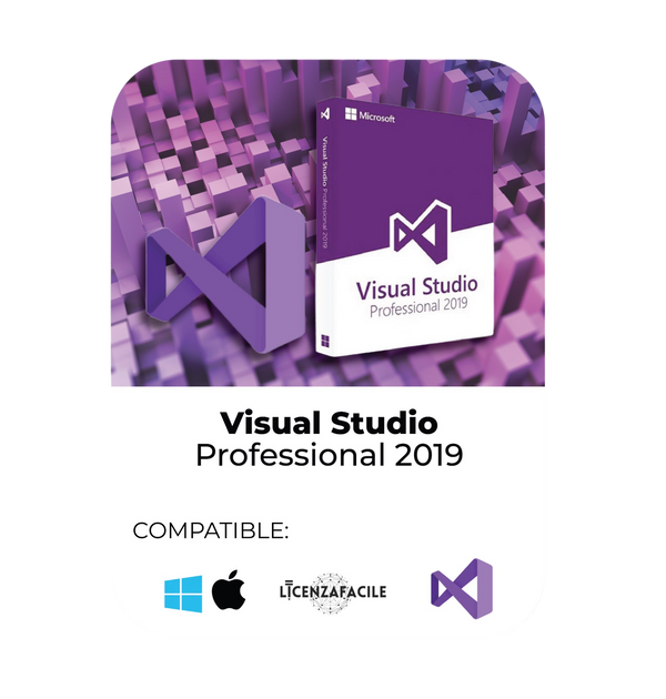 Microsoft Visual Studio Professional 2019 - Licenzafacile.co.uk