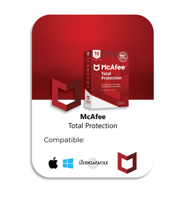 McAfee Total Protection - Licenzafacile.co.uk